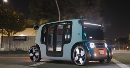 Zoox to start charging for robotaxi rides in Las Vegas Zoox robotaxi Las Vegas