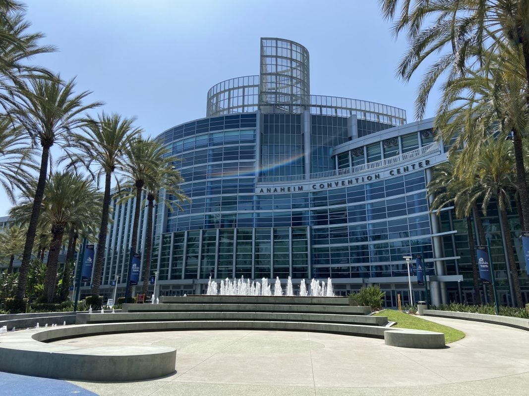 The Anaheim Convention Center, host site of the D23 event where Kingdom Hearts IV was shown.