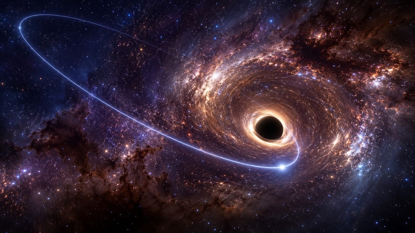 fastest star Milky Way black hole