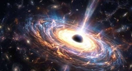 MIT Team Finds Earliest Known Flickering Quasar Near Cosmic Dawn flickering quasar