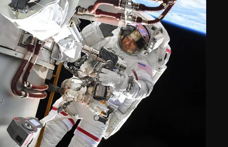 ISS crew wraps a busy week of spacesuit work and cargo operations