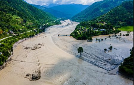 Nepal flood traced to Alaska glacier footage