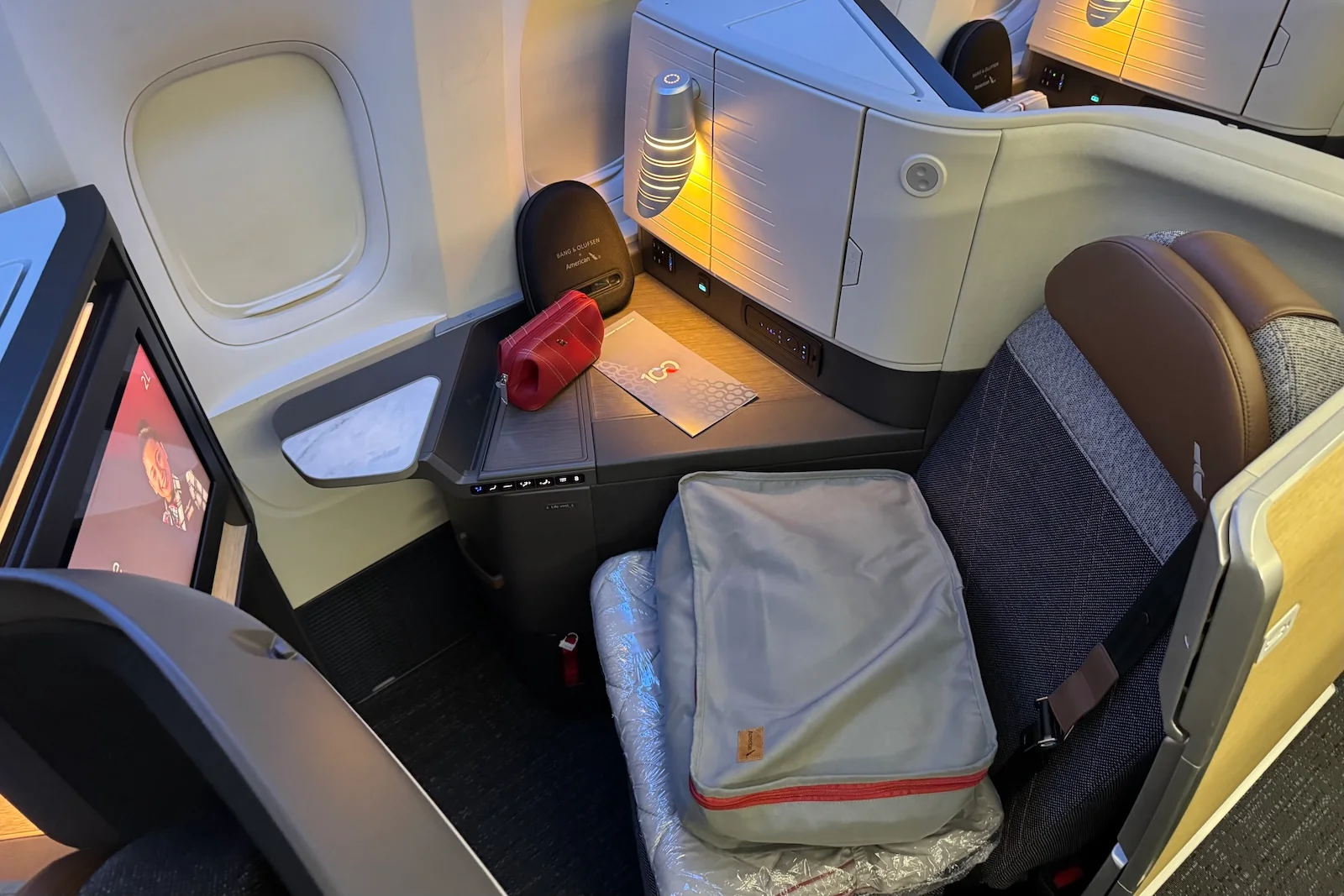 American Airlines first class