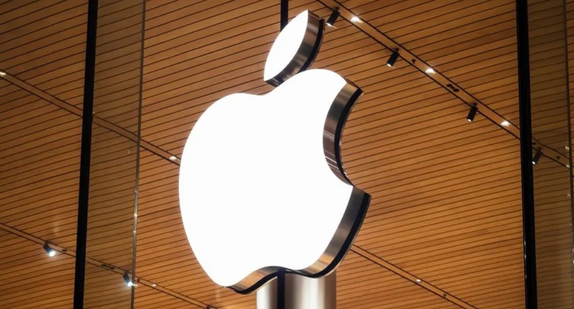 Apple share price