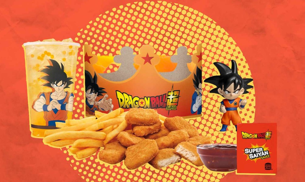 Dragon Ball Burger King meal