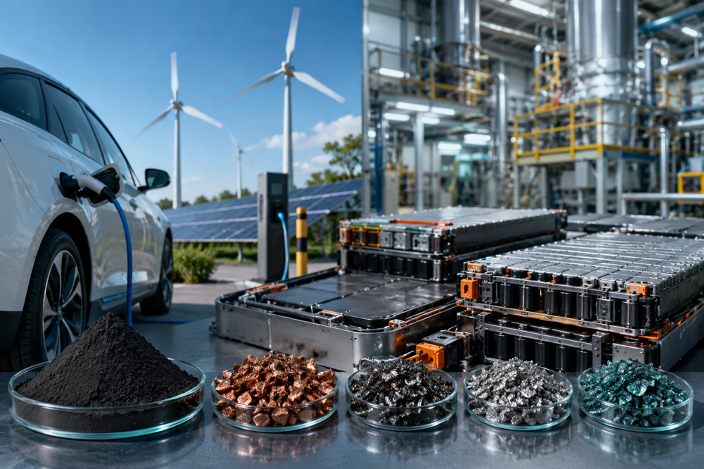 India EV battery recycling supply chain