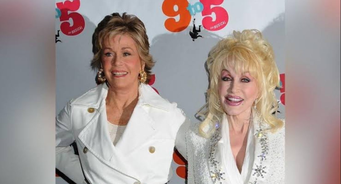 Jane Fonda reflecting on Dolly Parton