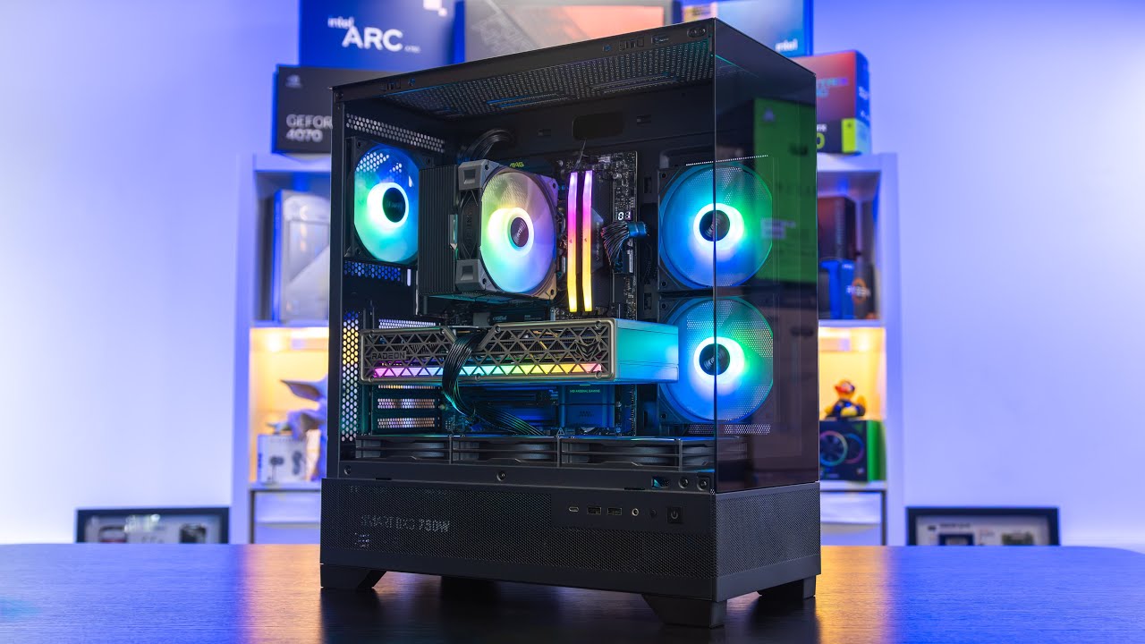 RX 9060 XT 4.6-liter gaming PC