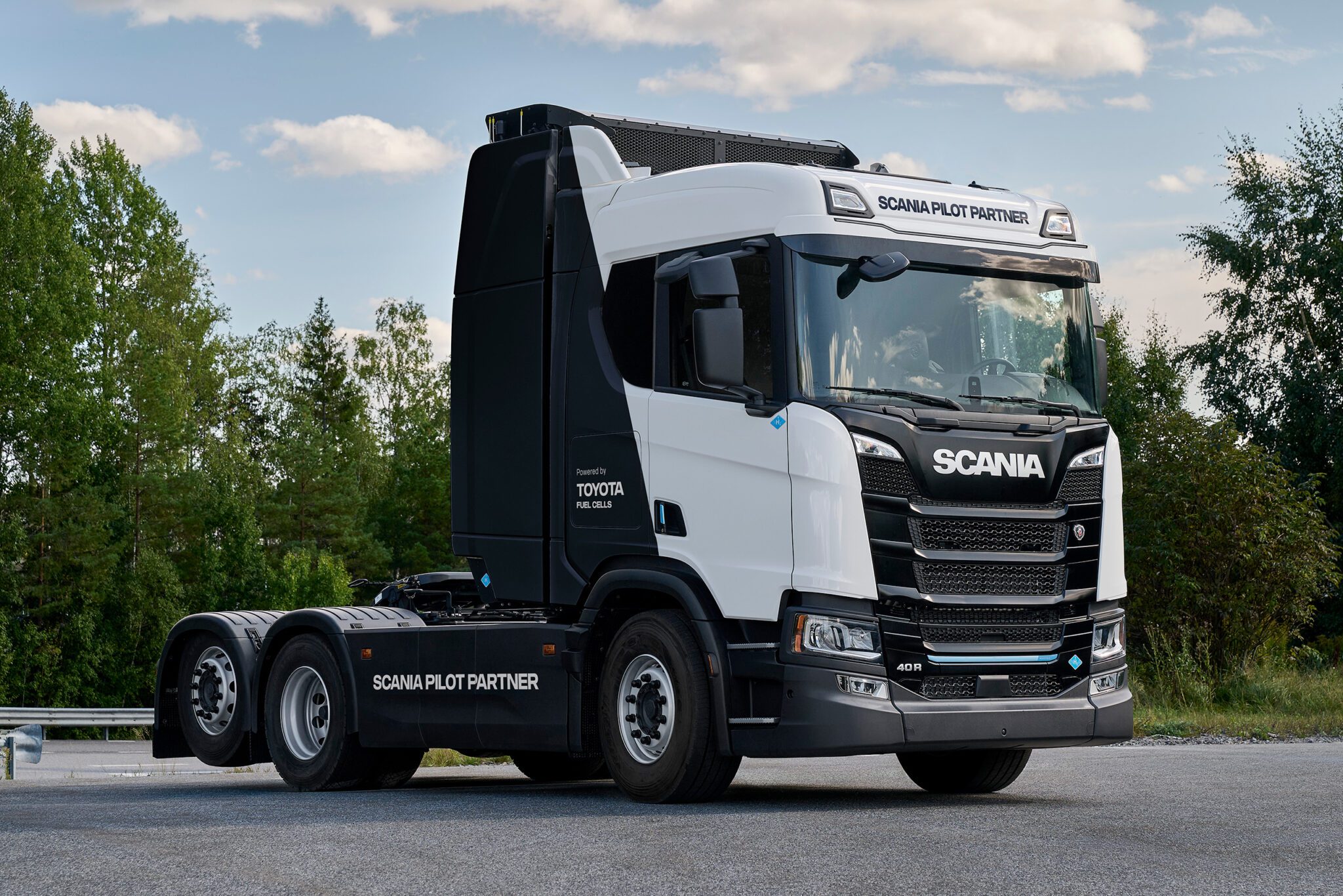 Toyota IVECO hydrogen fuel cell trucks