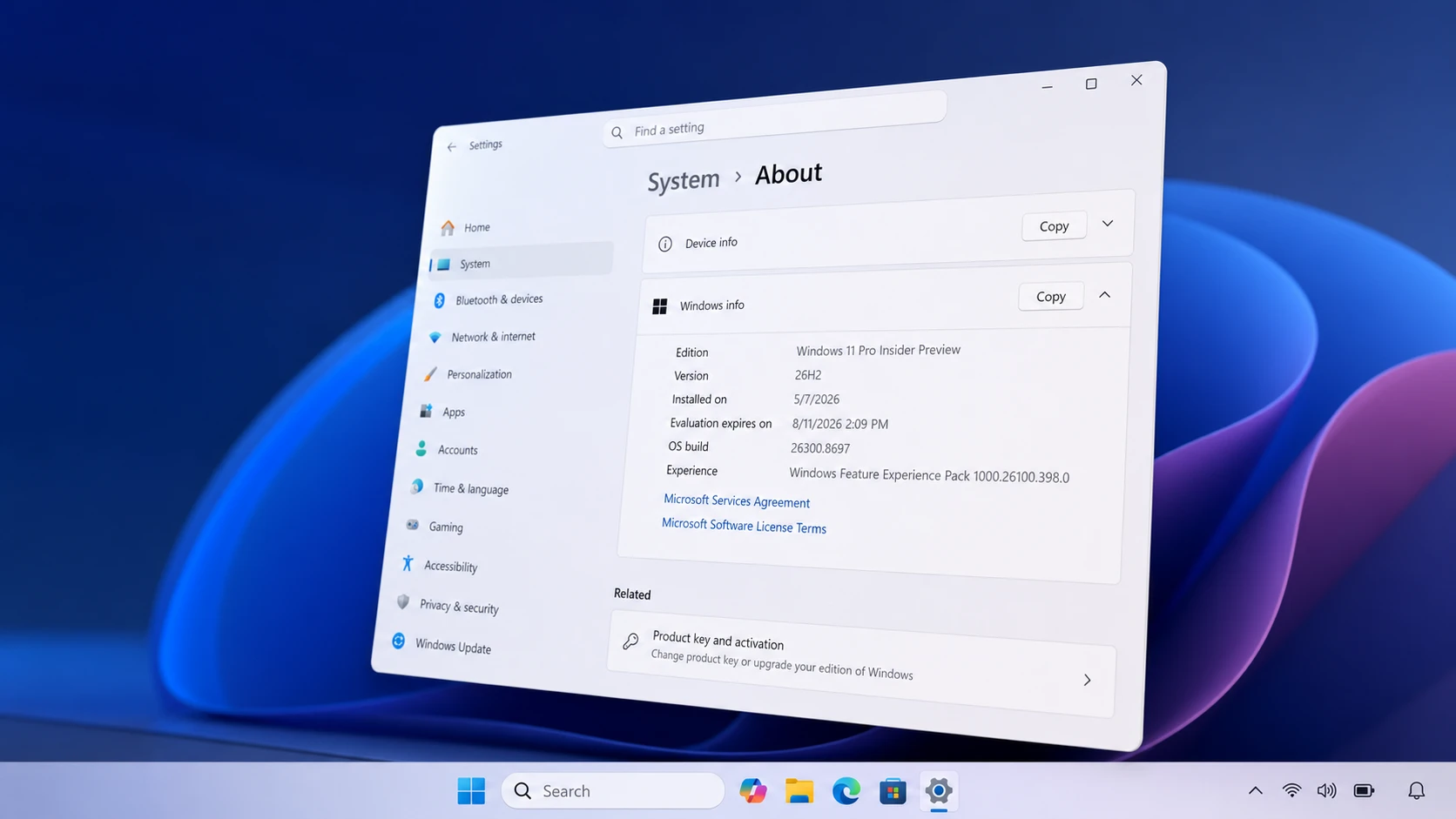 Windows 11 26H1 September 2026 update