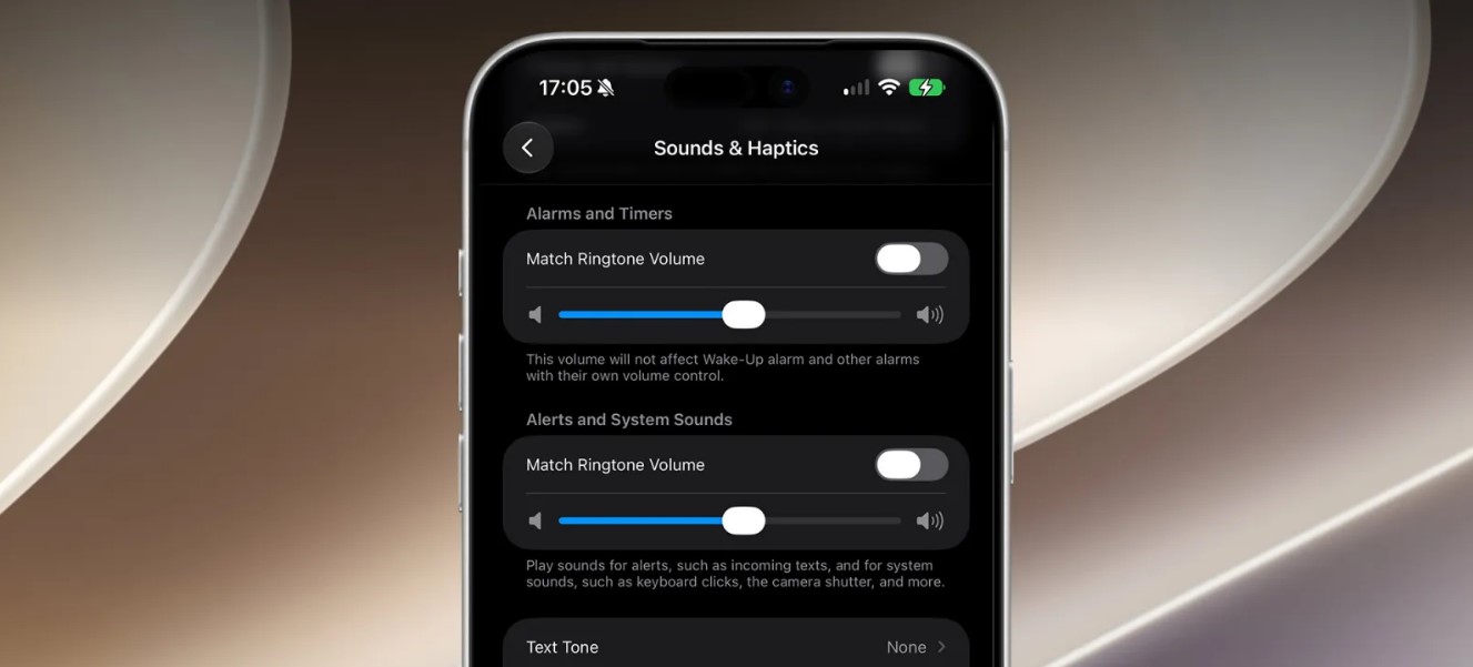 iOS 27 alarm volume